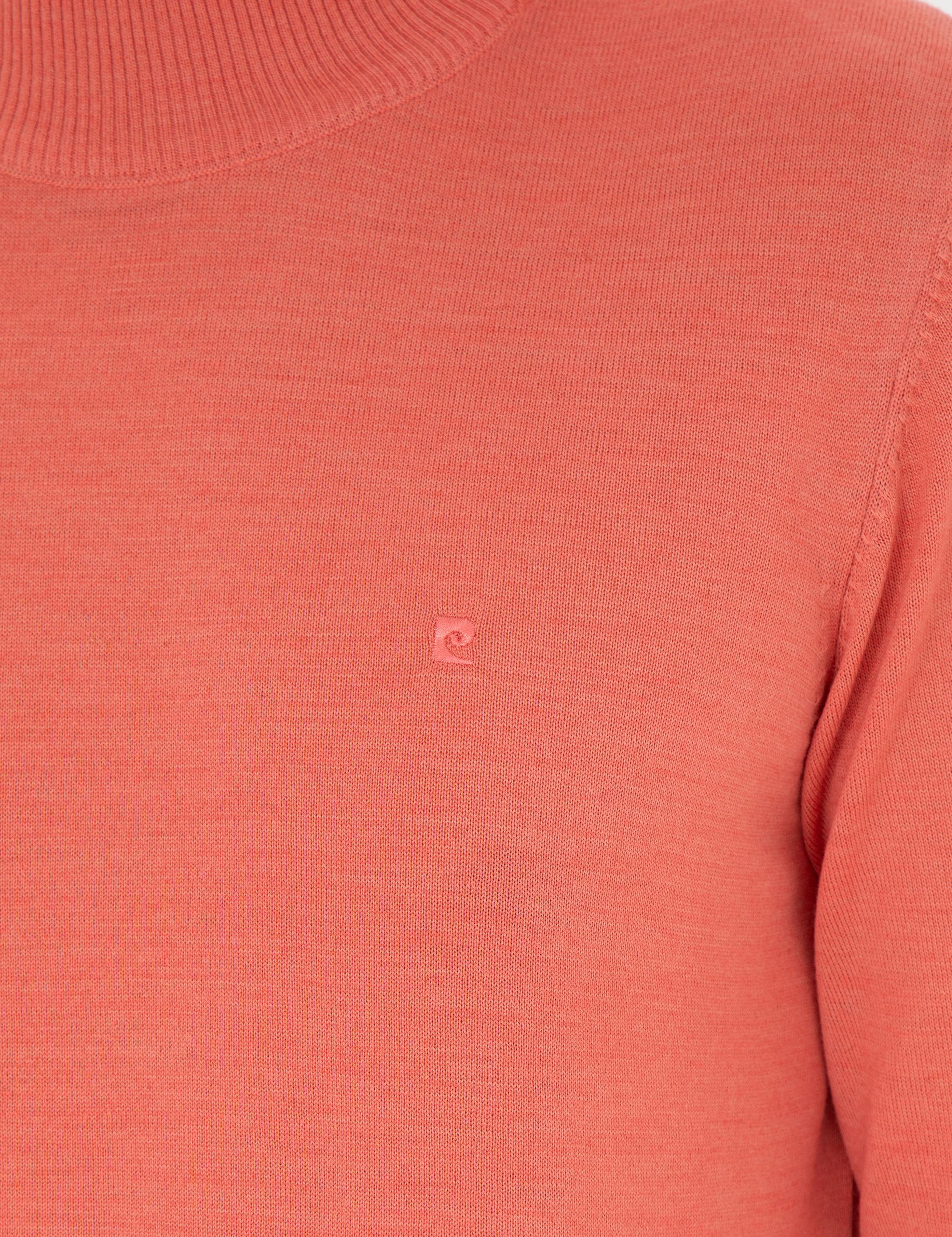 Somon Slim Fit Yarım Balıkçı Yaka Yün Karışımlı Basic Triko Kazak