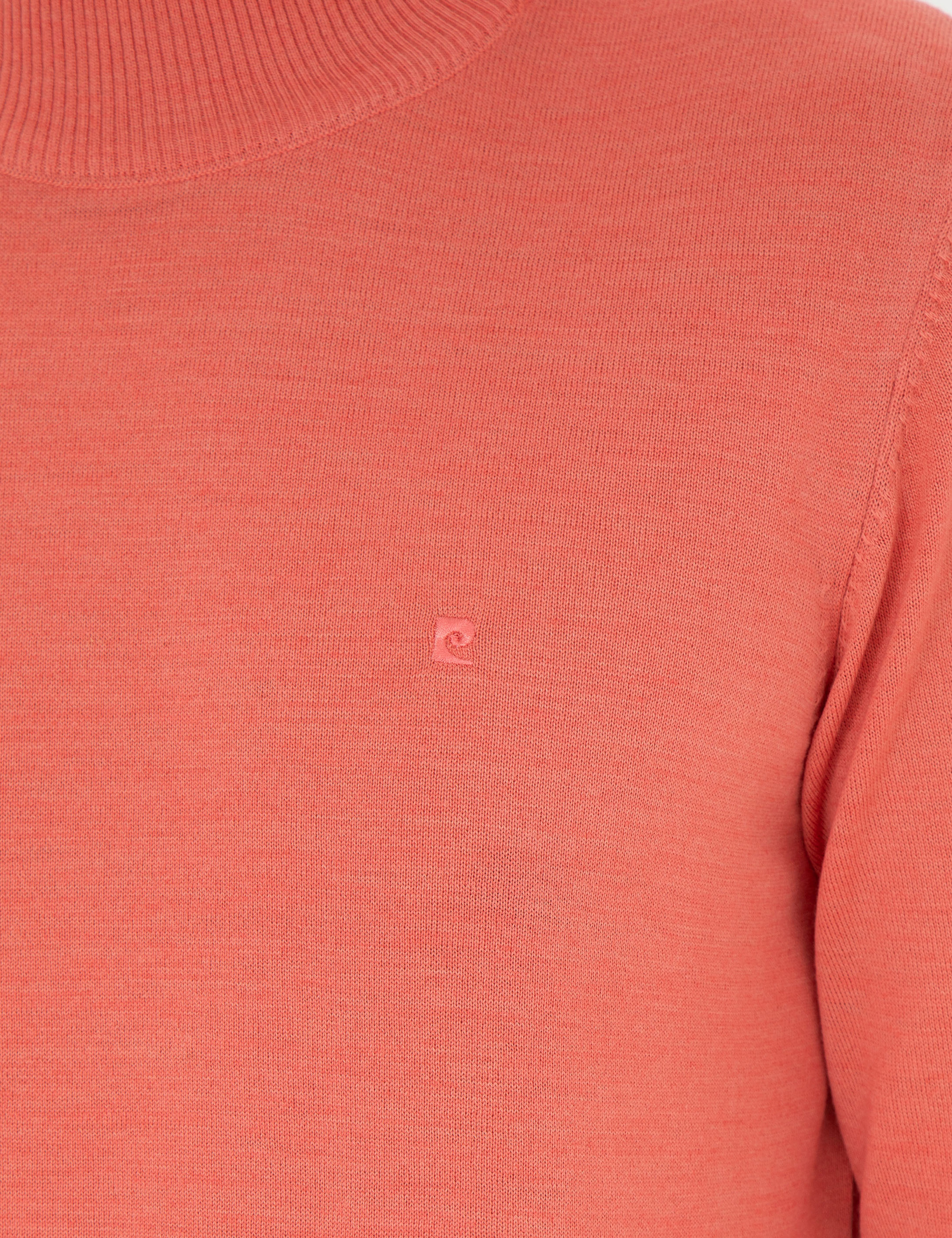 Somon Slim Fit Yarım Balıkçı Yaka Yün Karışımlı Basic Triko Kazak