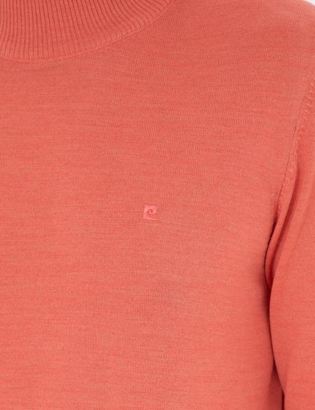 Somon Slim Fit Yarım Balıkçı Yaka Yün Karışımlı Basic Triko Kazak - 50270055128