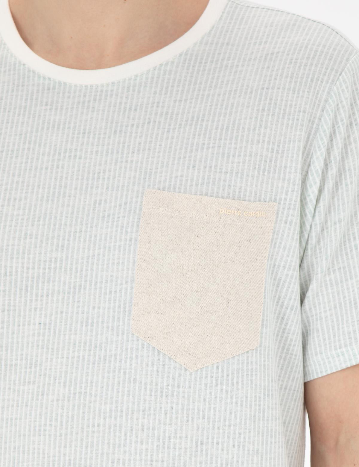 Yeşil Regular Fit Tişört - 50285386013