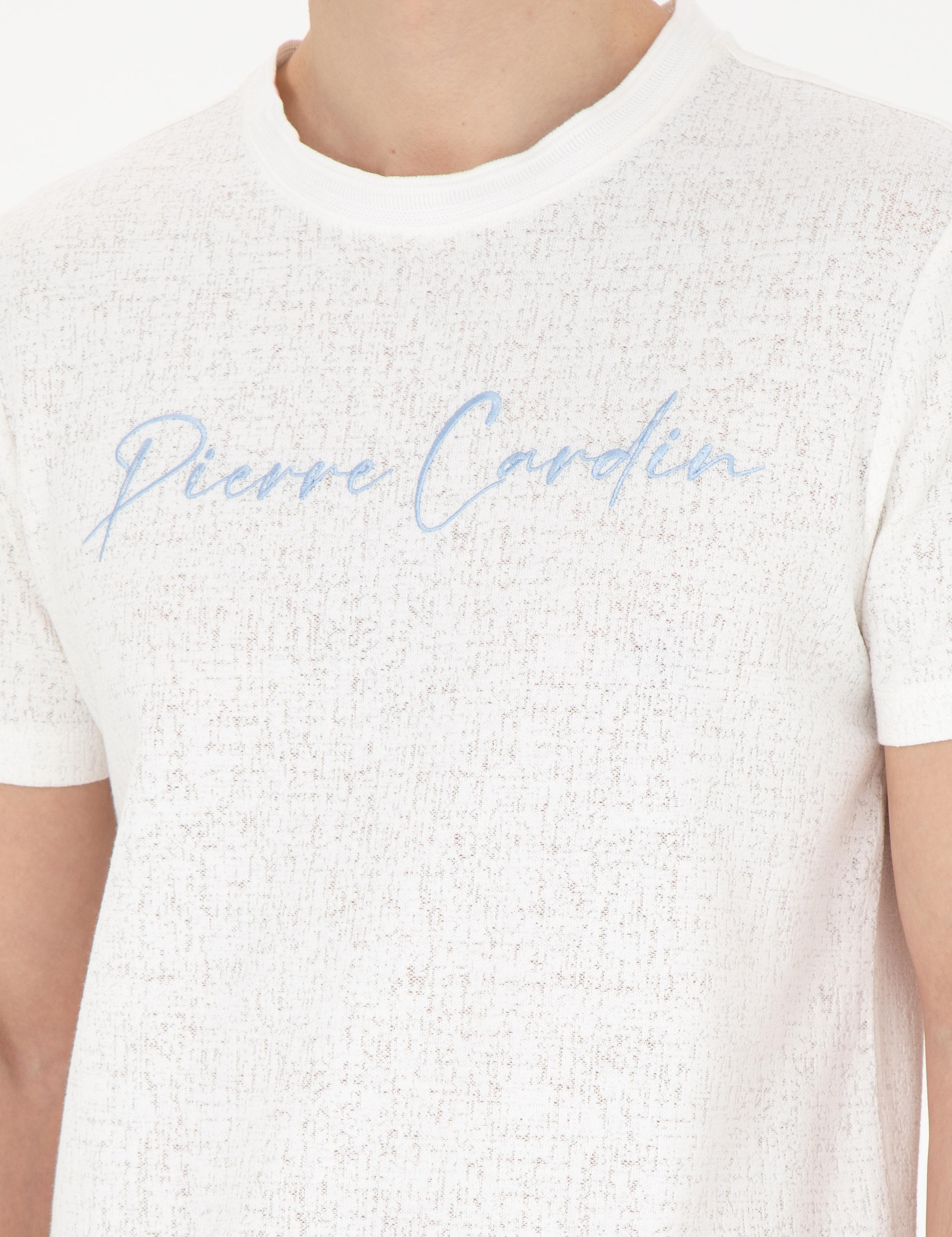 Beyaz Slim Fit Tişört