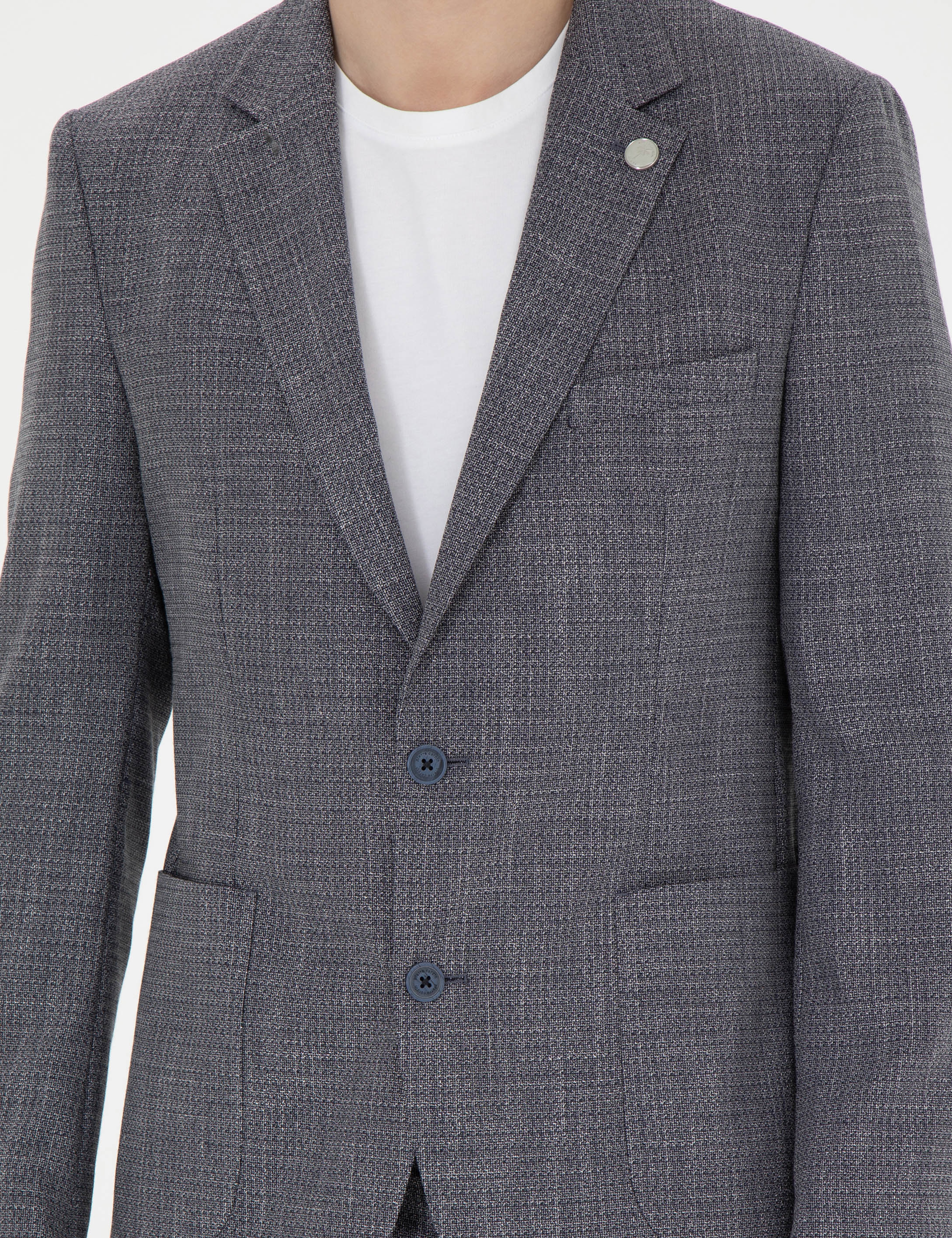 Lacivert Extra Slim Fit Takım Elbise