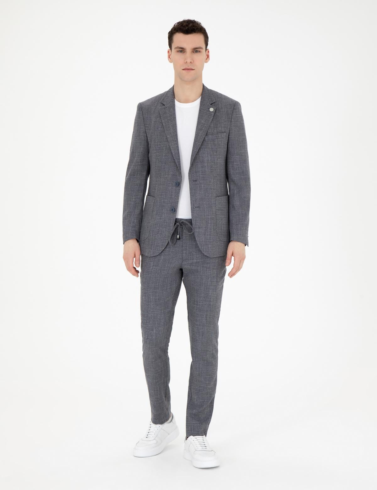 Lacivert Ex. Slim Fit Takım Elbise