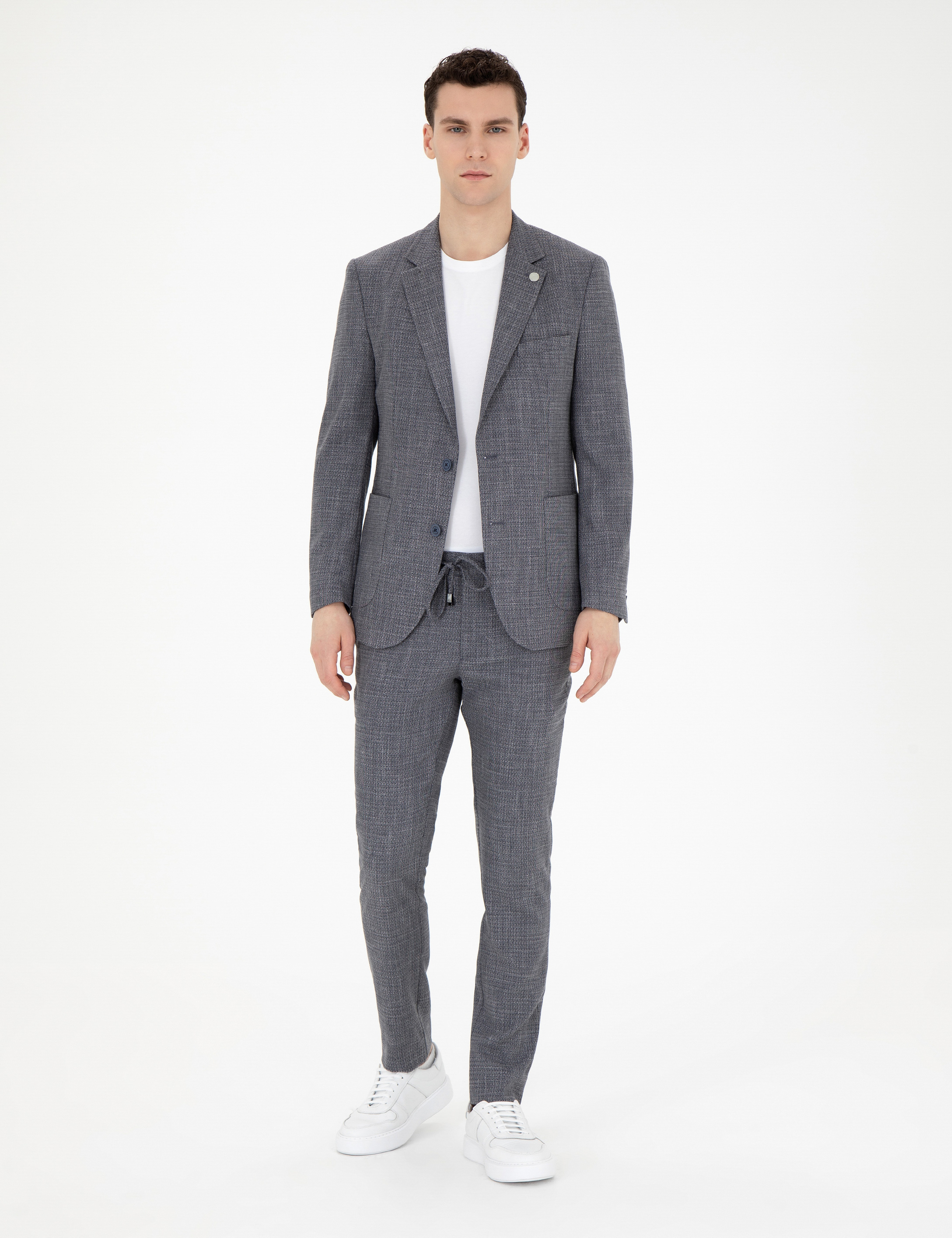 Lacivert Extra Slim Fit Takım Elbise - Image 1