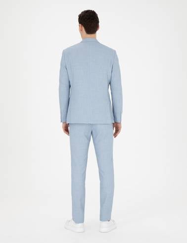 Açık Mavi Ex. Slim Fit Takım Elbise
