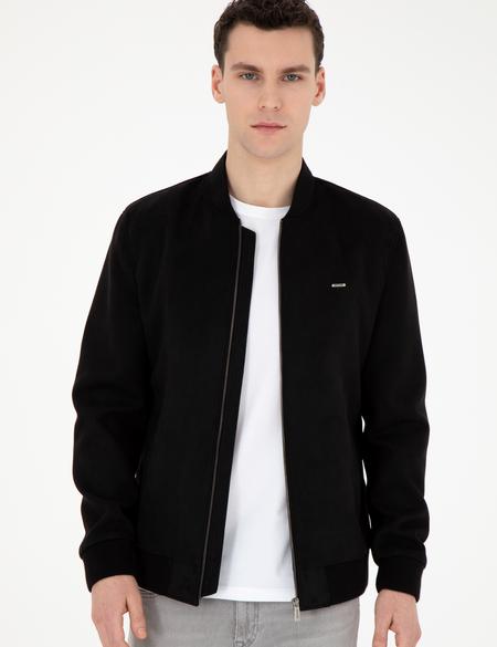 Siyah Deri Ceket - 50293987001