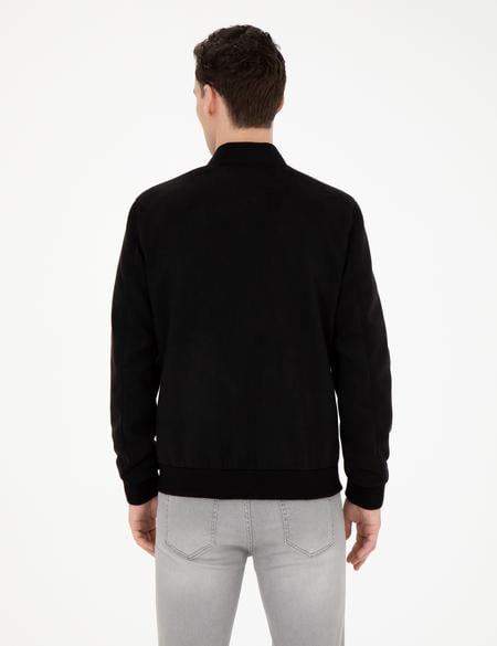 Siyah Deri Ceket - 50293987001