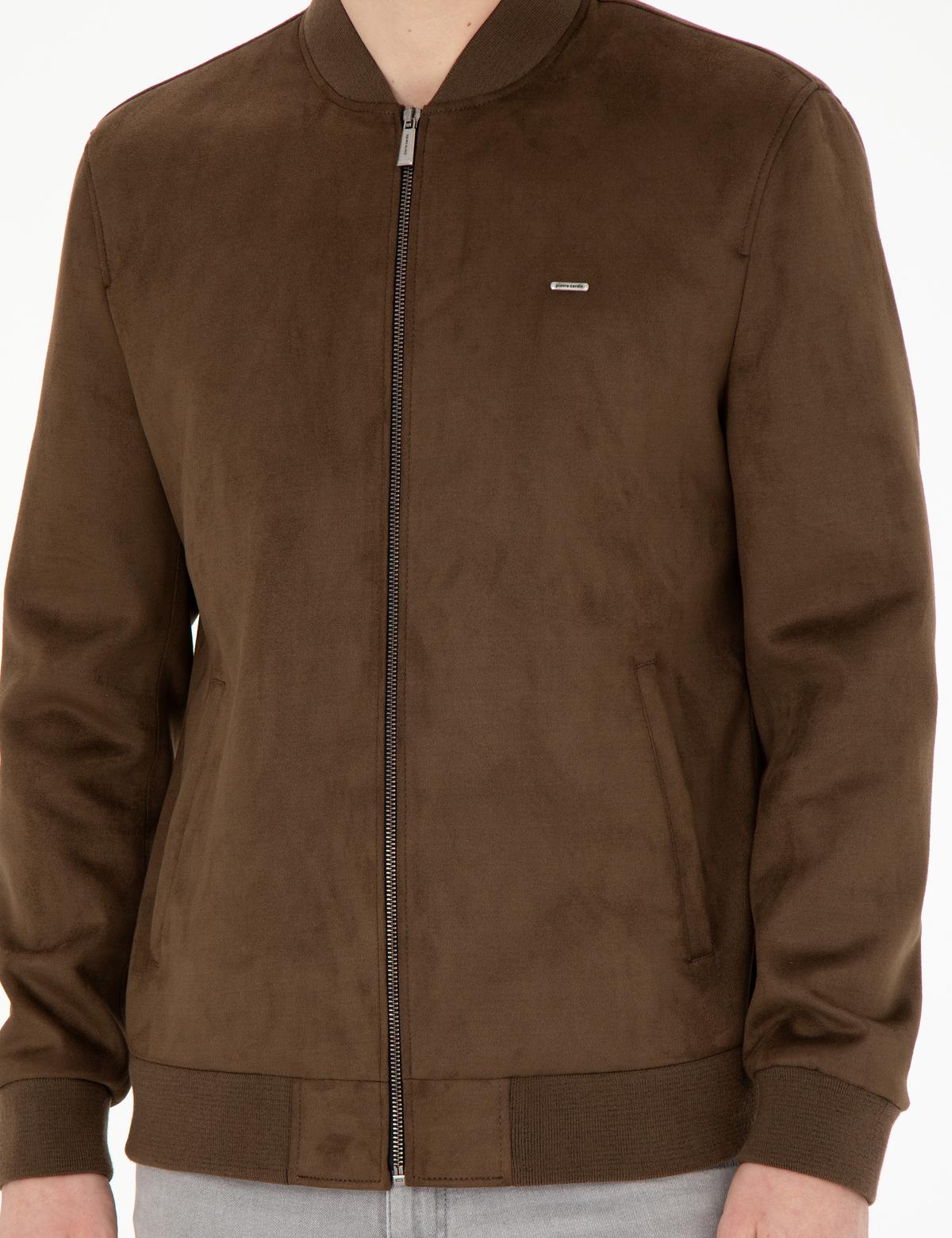 Haki Deri Ceket - 50293987009