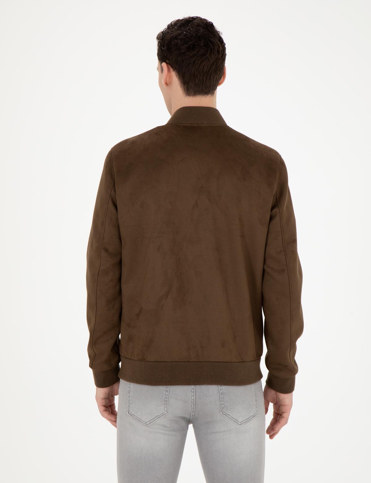 Haki Deri Ceket - 50293987009