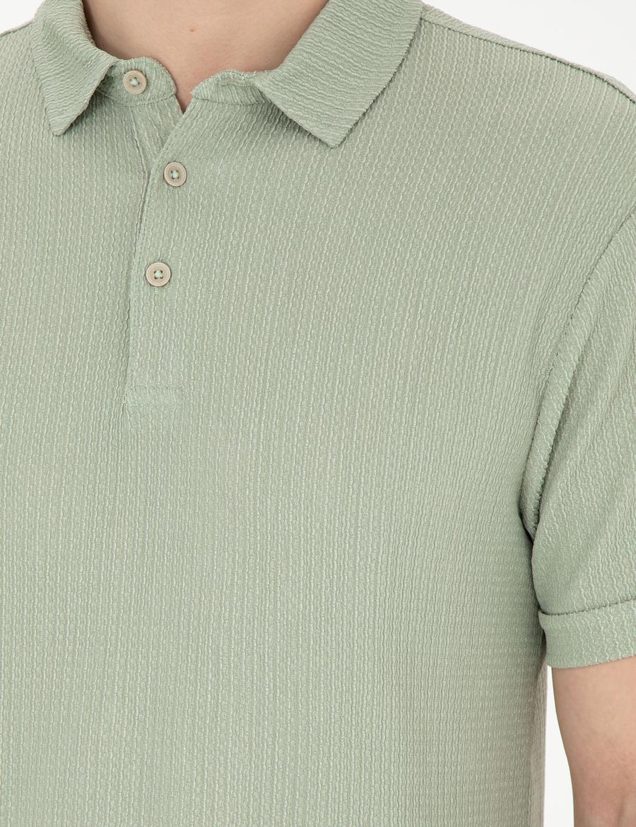 Yeşil Slim Fit Tişört