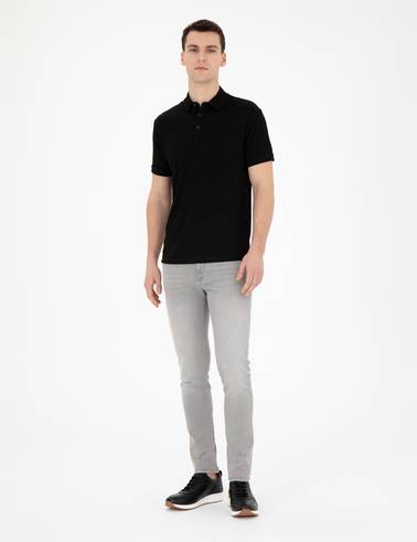 Siyah Slim Fit Tişört
