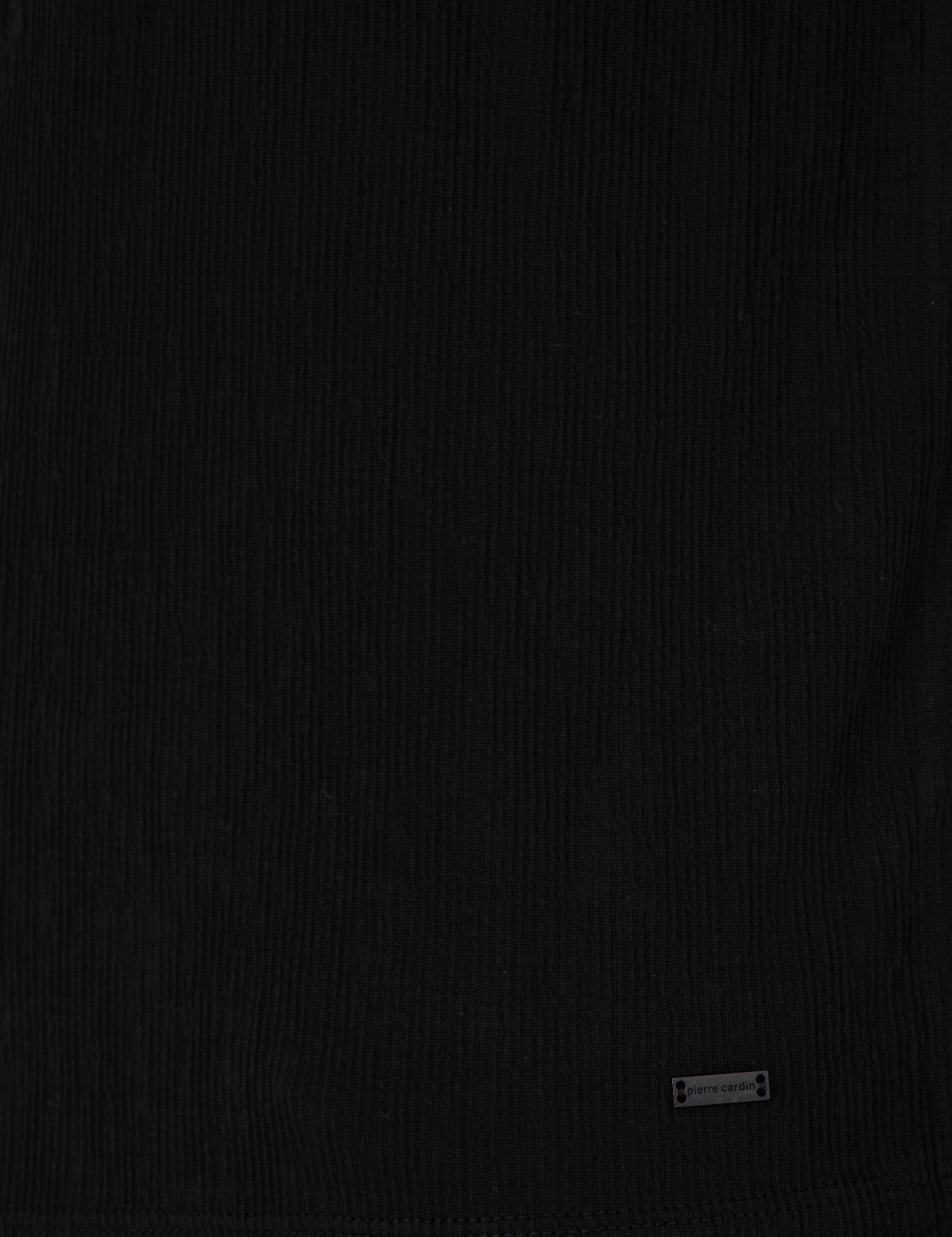 Siyah Slim Fit Tişört - Image 7