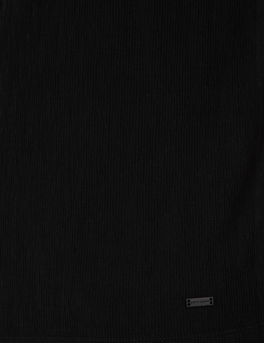 Siyah Slim Fit Tişört