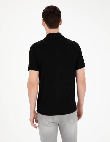 Siyah Slim Fit Tişört