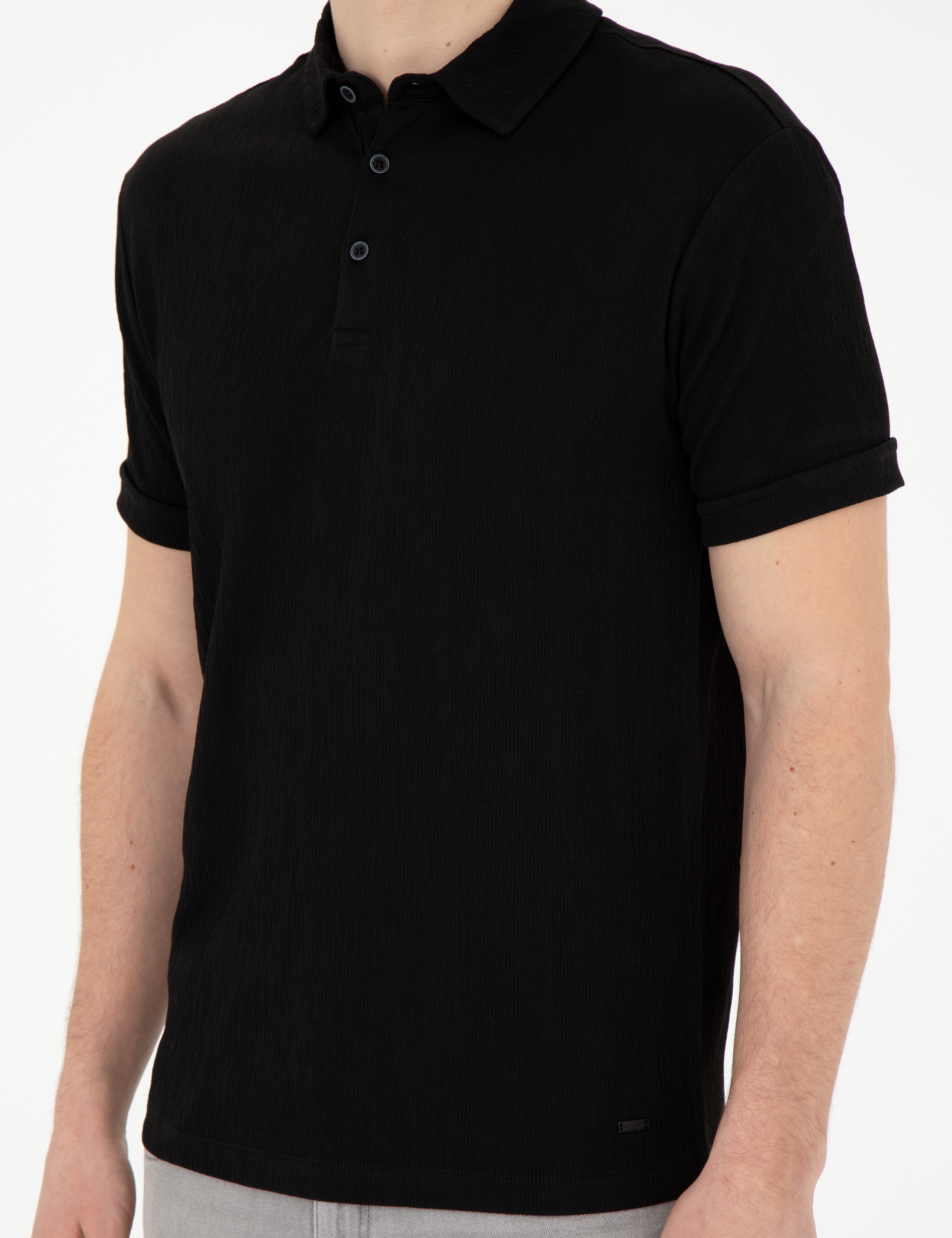 Siyah Slim Fit Tişört