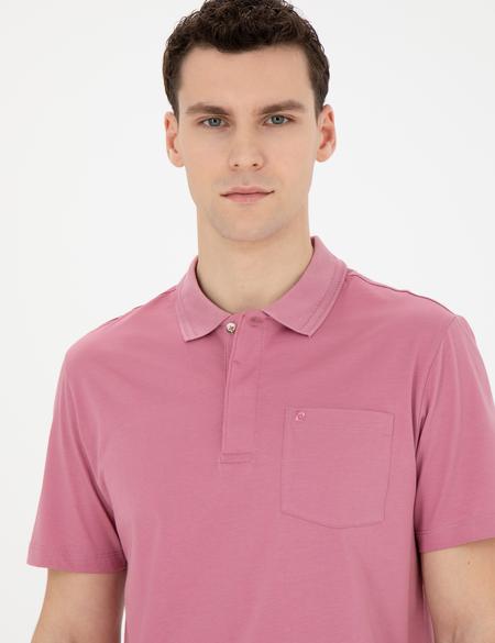 Gül Kurusu Regular Fit Basic Tişört - 50262668085