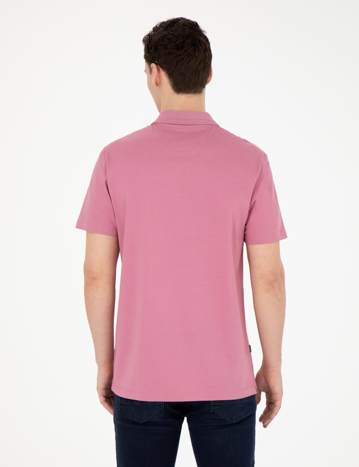 Gül Kurusu Regular Fit Basic Tişört - 50262668085