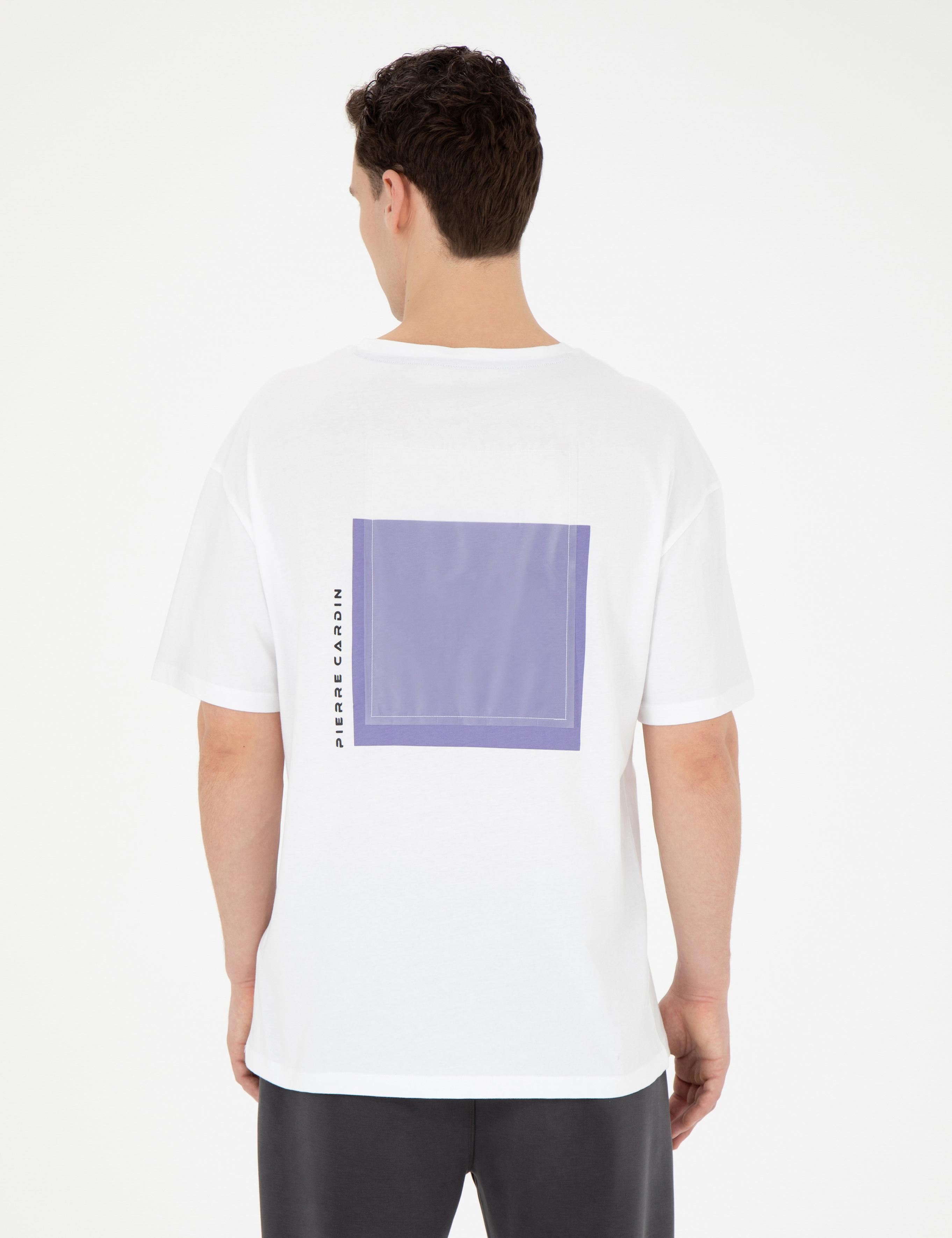 Beyaz Comfort Fit Tişört