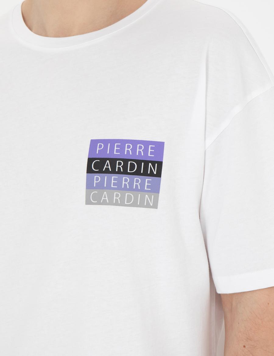 Beyaz Comfort Fit Tişört