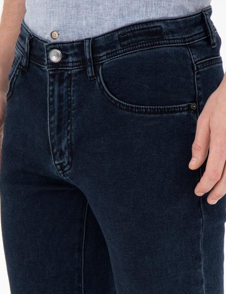 Lacivert Straight Fit Jean Pantolon - 50285131098