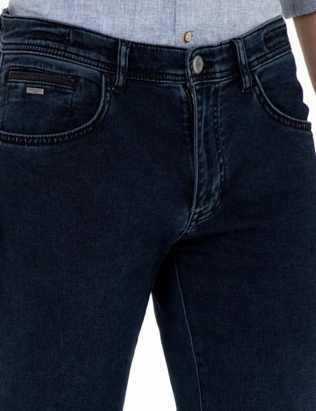 Lacivert Straight Fit Jean Pantolon - 50285131098