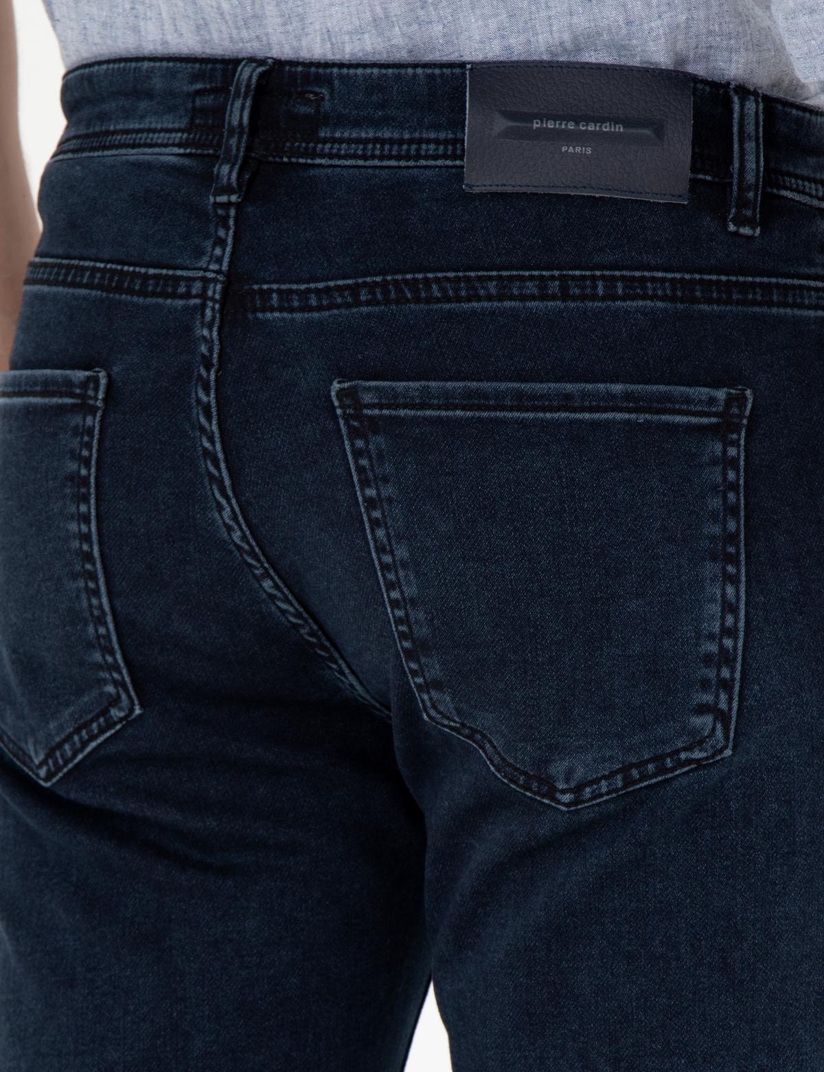 Lacivert Straight Fit Jean Pantolon - 50285131098