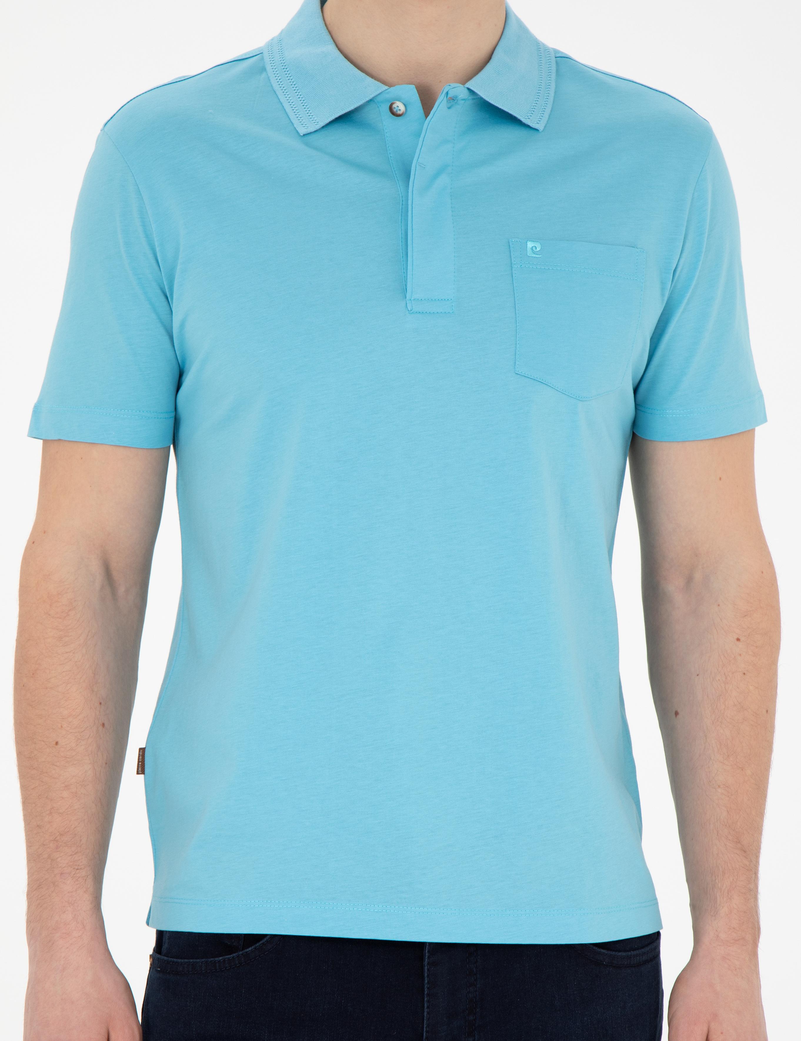 Açık Mavi Regular Fit Basic Tişört