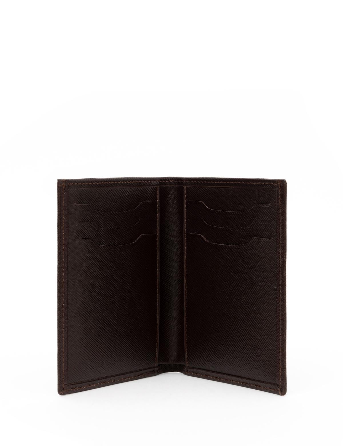 Kahverengi Kemer & Cüzdan Set - 50293590002