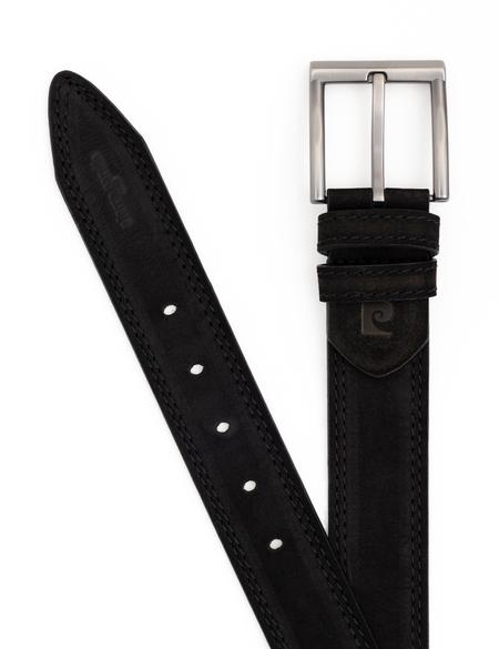 Siyah Kemer & Cüzdan Set - 50293590003