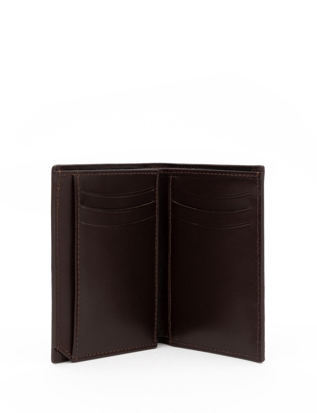 Kahverengi Kemer & Cüzdan Set - 50293591002