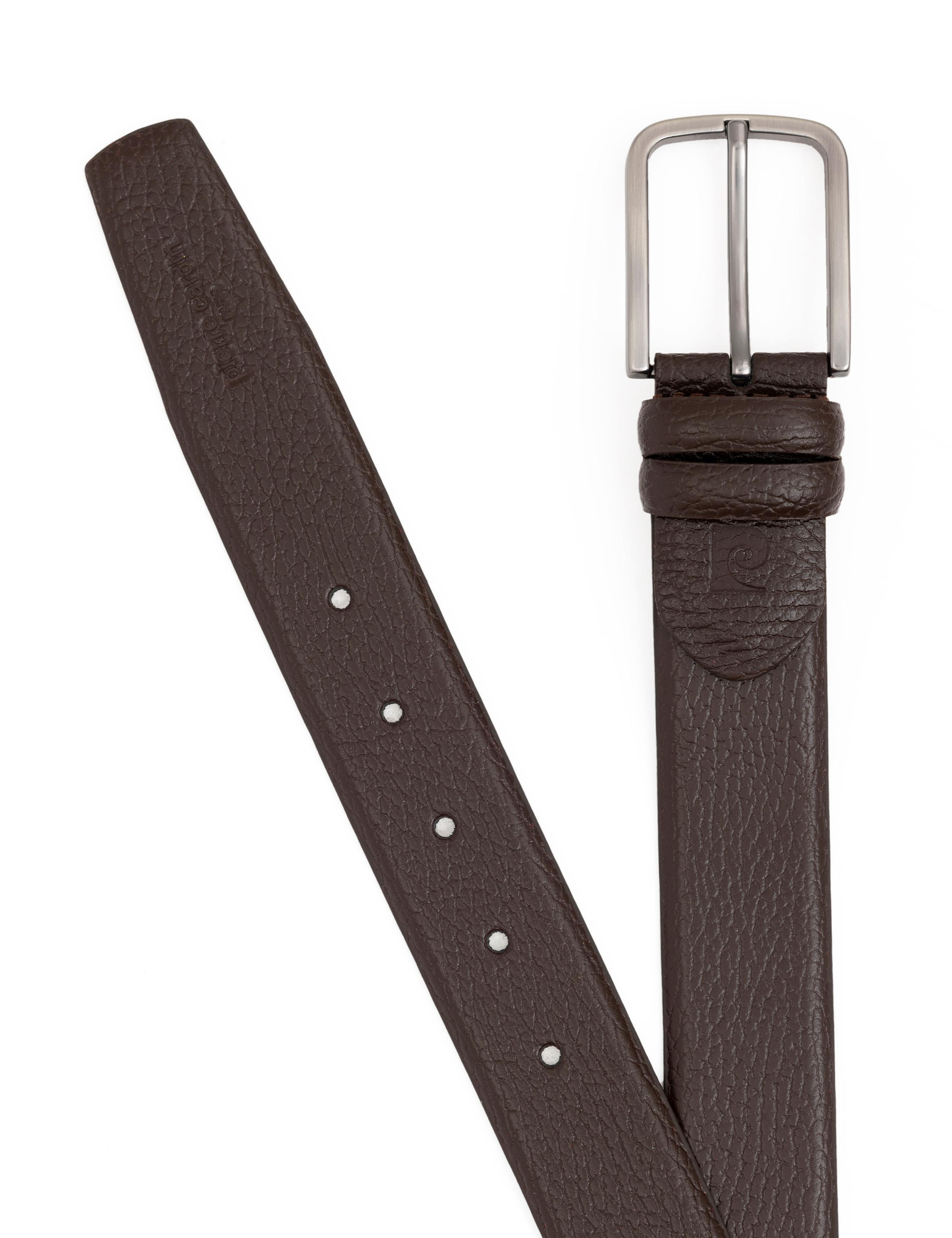 Kahverengi Kemer & Cüzdan Set