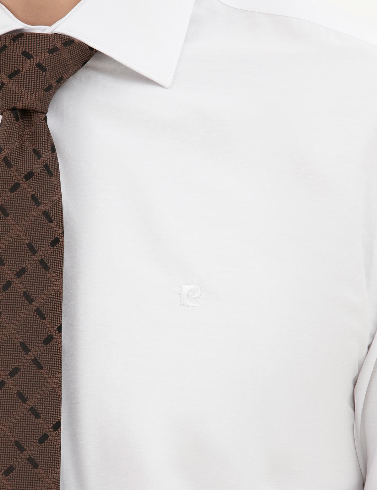 Beyaz Slim Fit Uzun Kollu Basic Gömlek - 50285562016