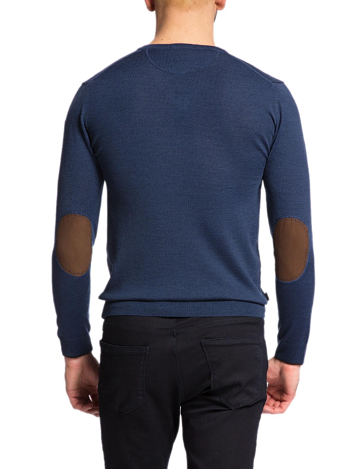 Açık Lacivert Slim Fit Kazak - 50154703038