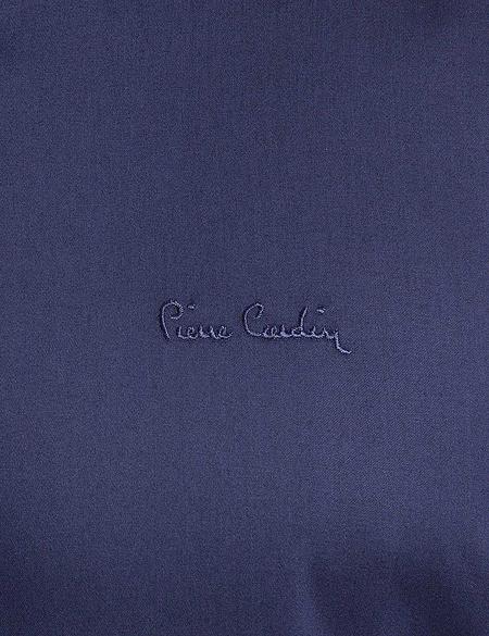 Lacivert Slim Fit Uzun Kollu Basic Gömlek - 50155039031