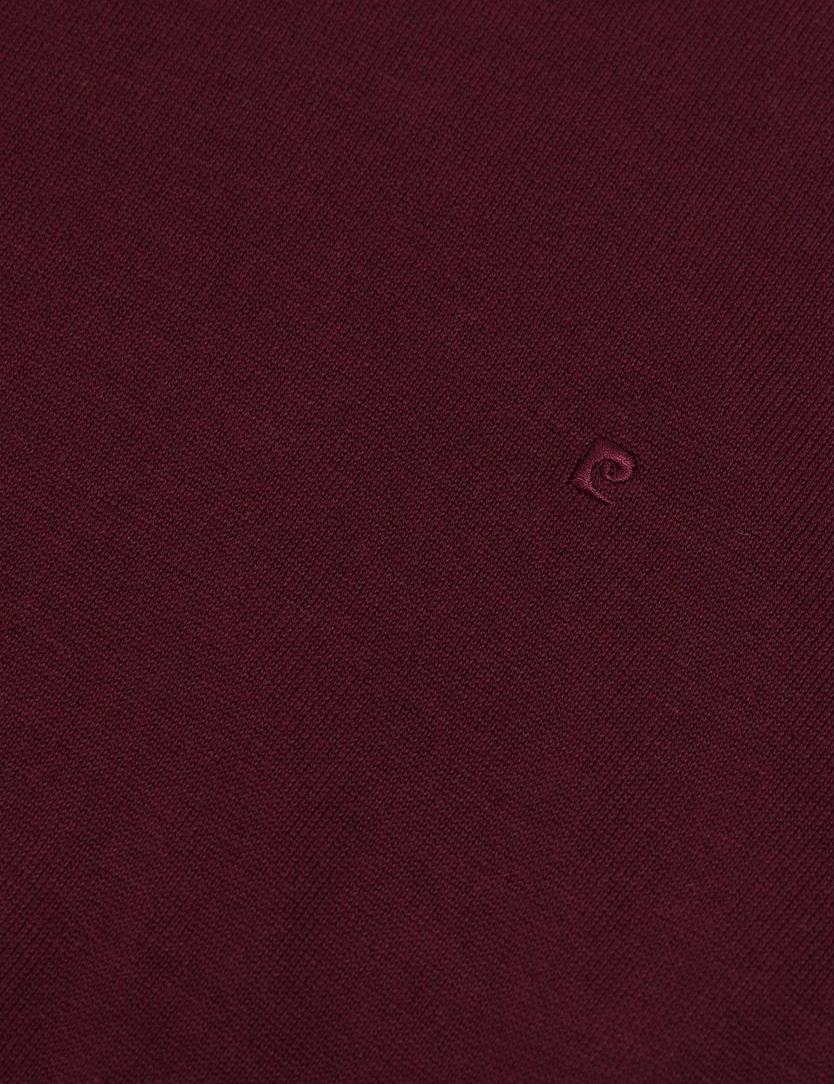 Bordo Slim Fit Basic Kazak - 50179015031