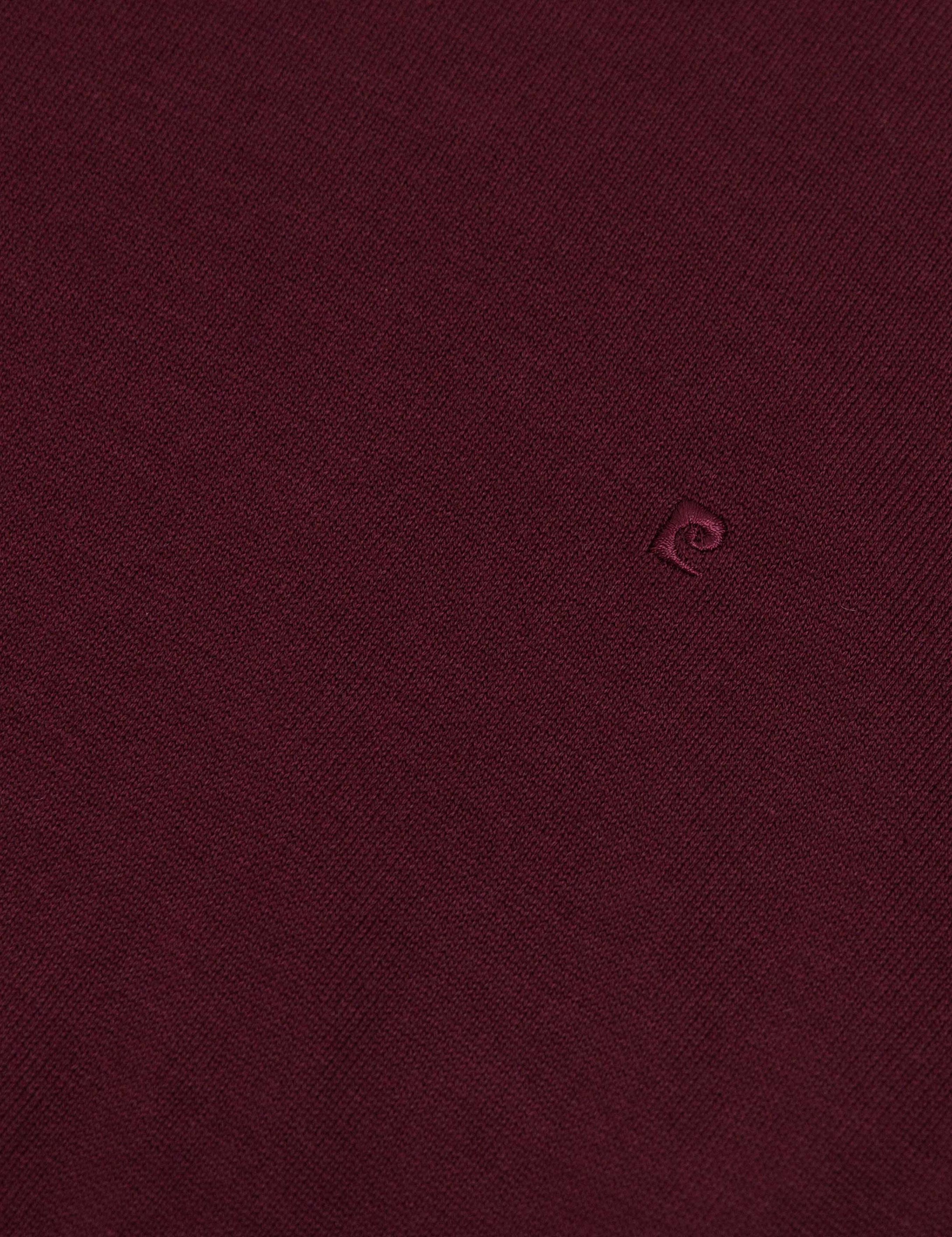 Bordo Slim Fit Basic Kazak