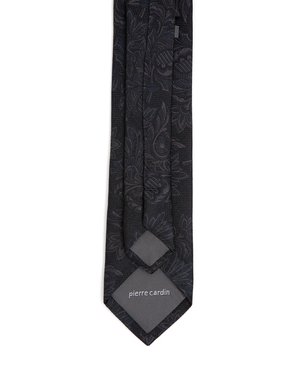 Siyah İpek Kravat - 50288415001