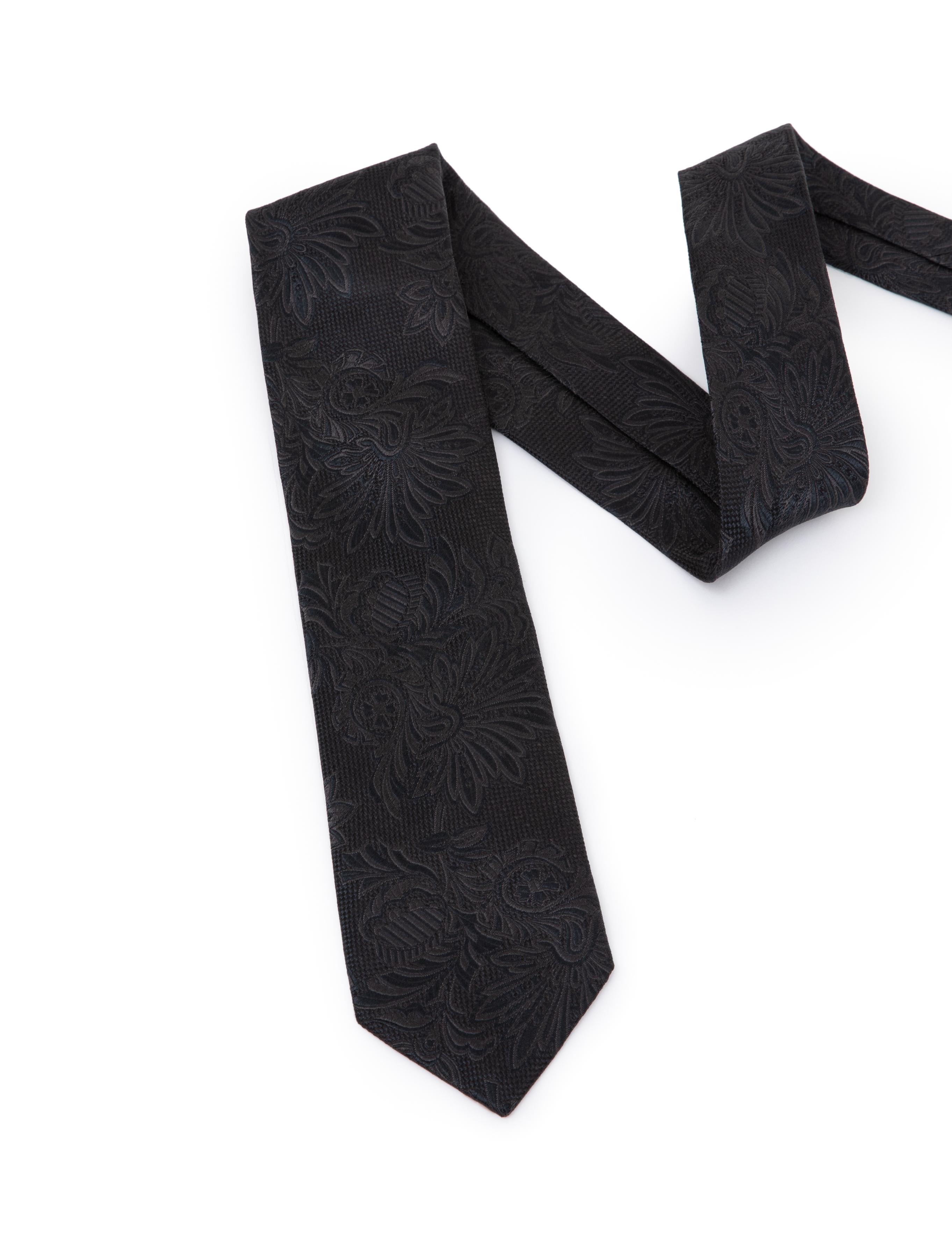 Siyah İpek Kravat