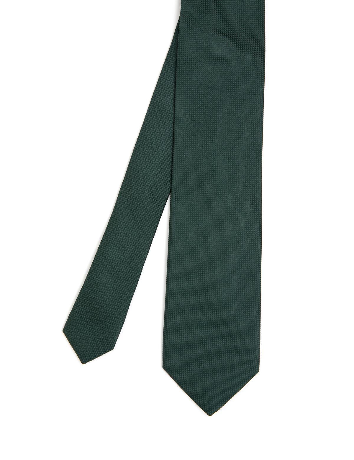 Haki İpek Kravat - 50288412005