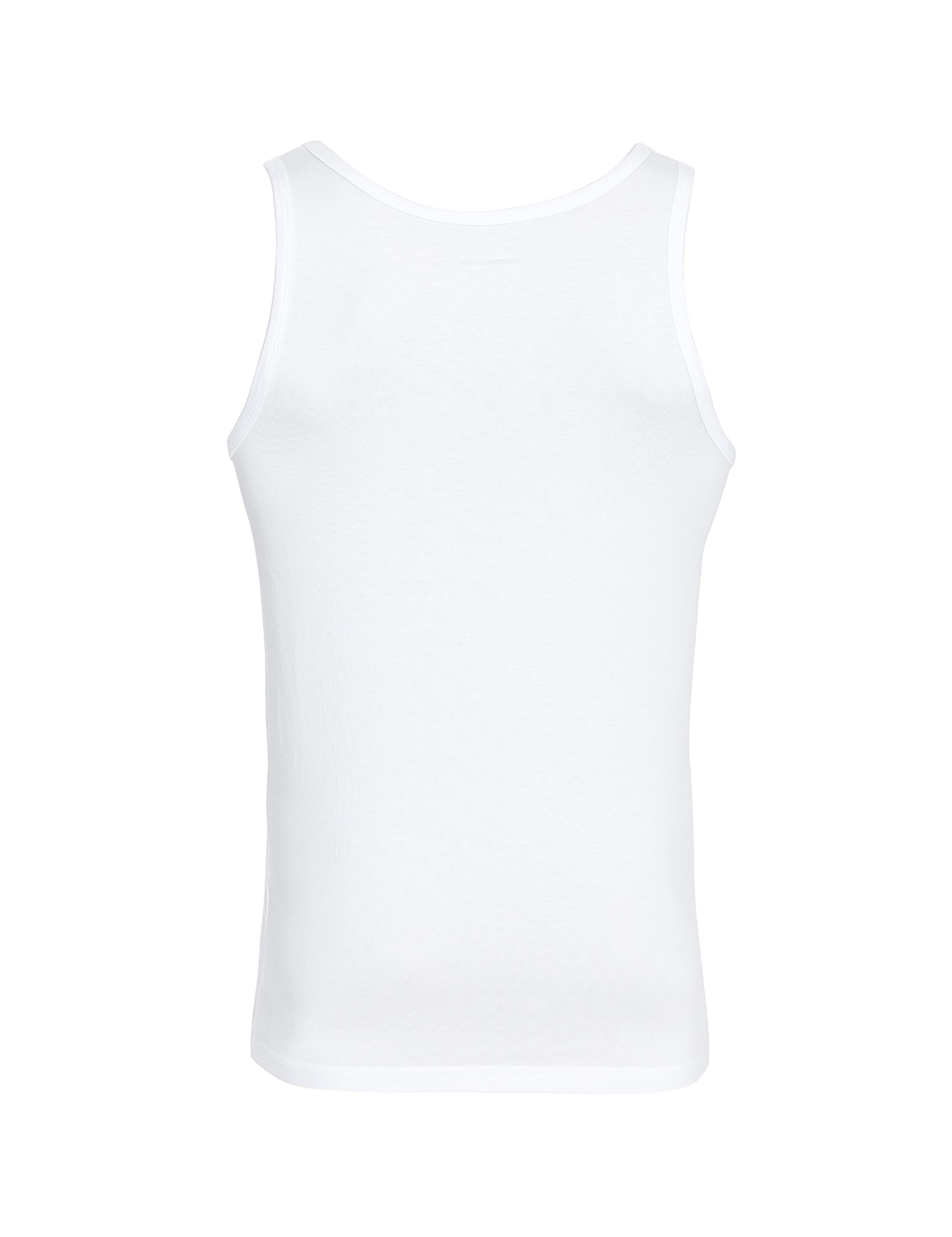 Beyaz Pamuk Modal Karışımlı 2'li Atlet