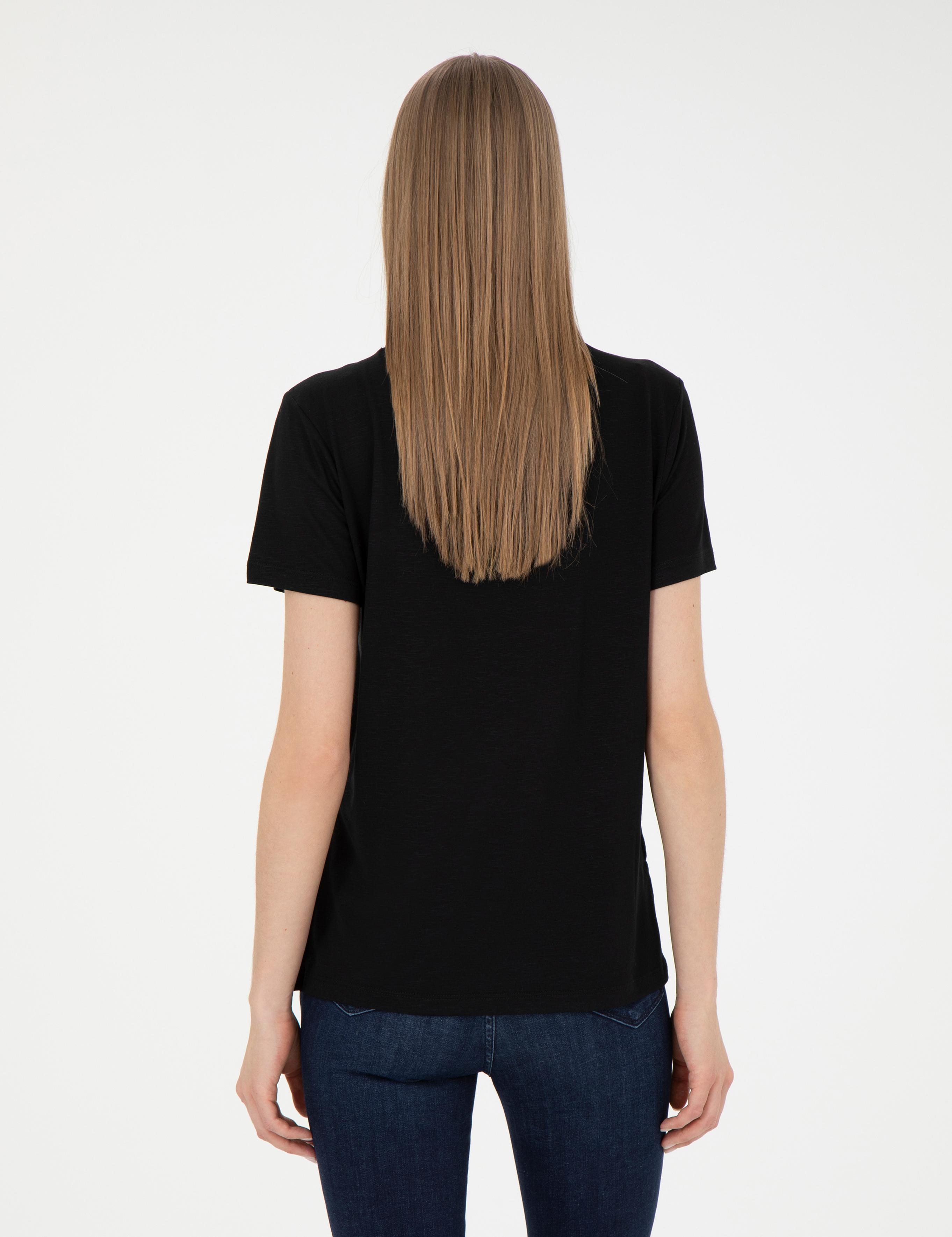 Siyah Regular Fit Tişört