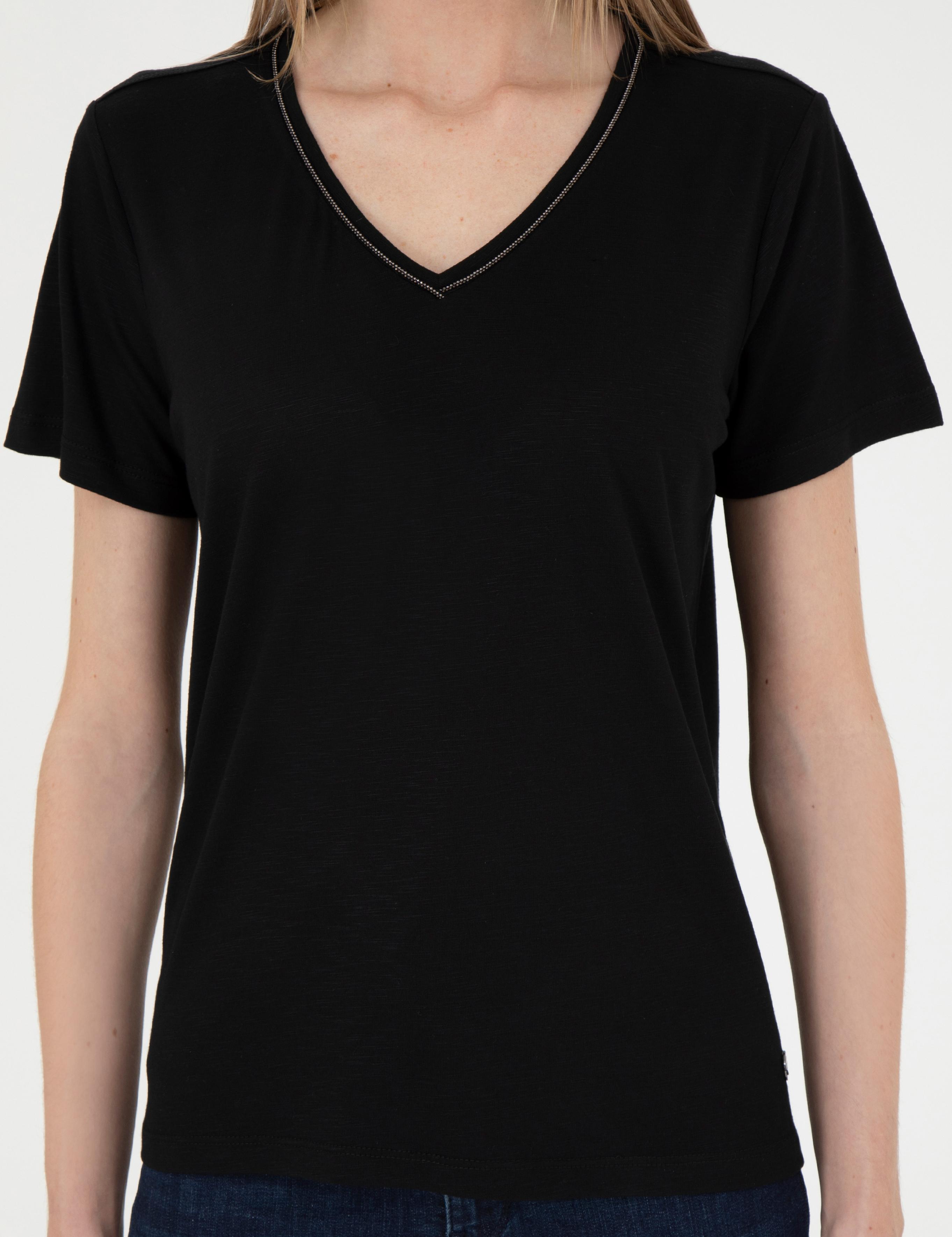 Siyah Regular Fit Tişört