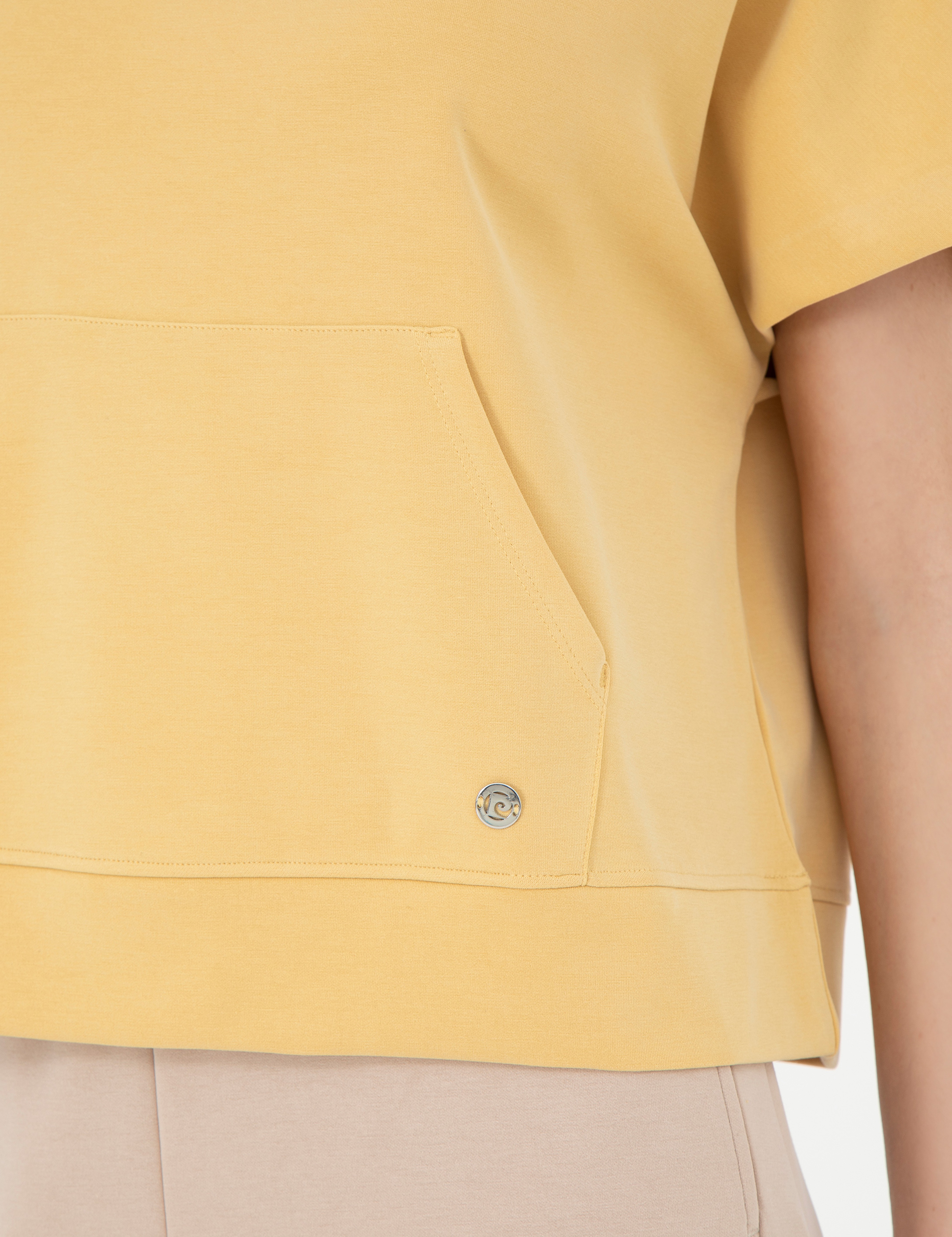 Sarı Regular Fit Sweatshirt - Image 7