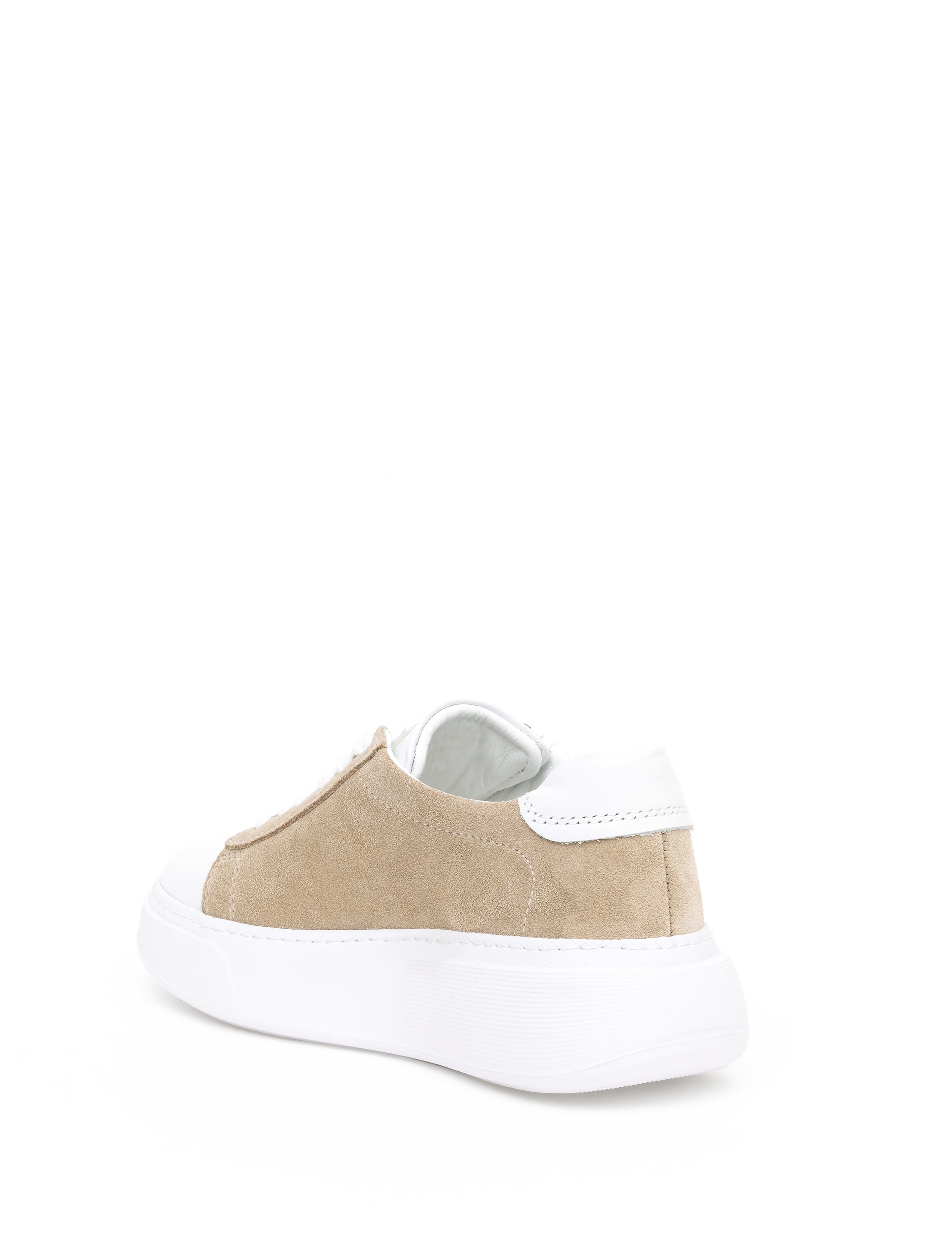 Bej Deri Sneaker - Image 6