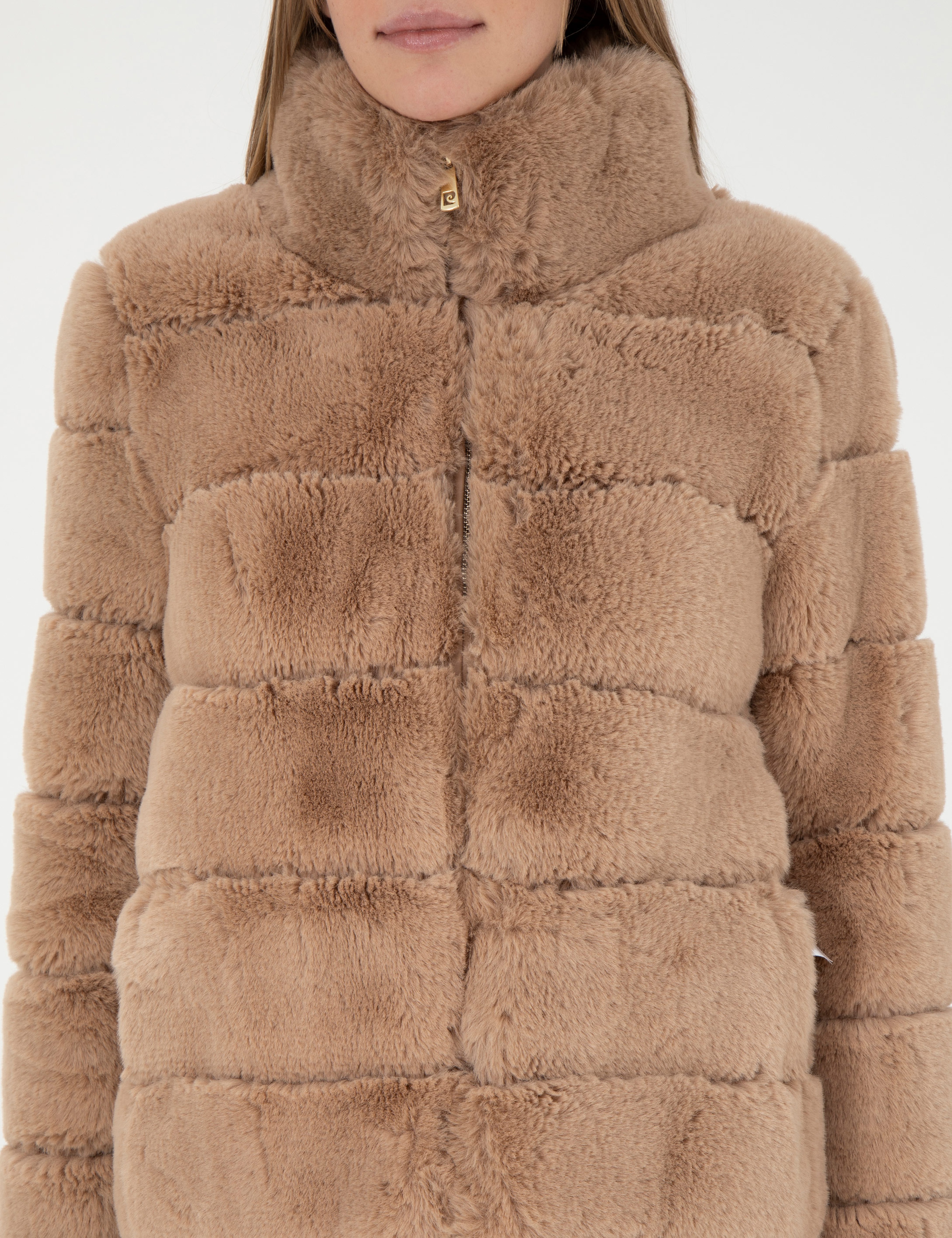 Bej Comfort Fit Suni Kürk