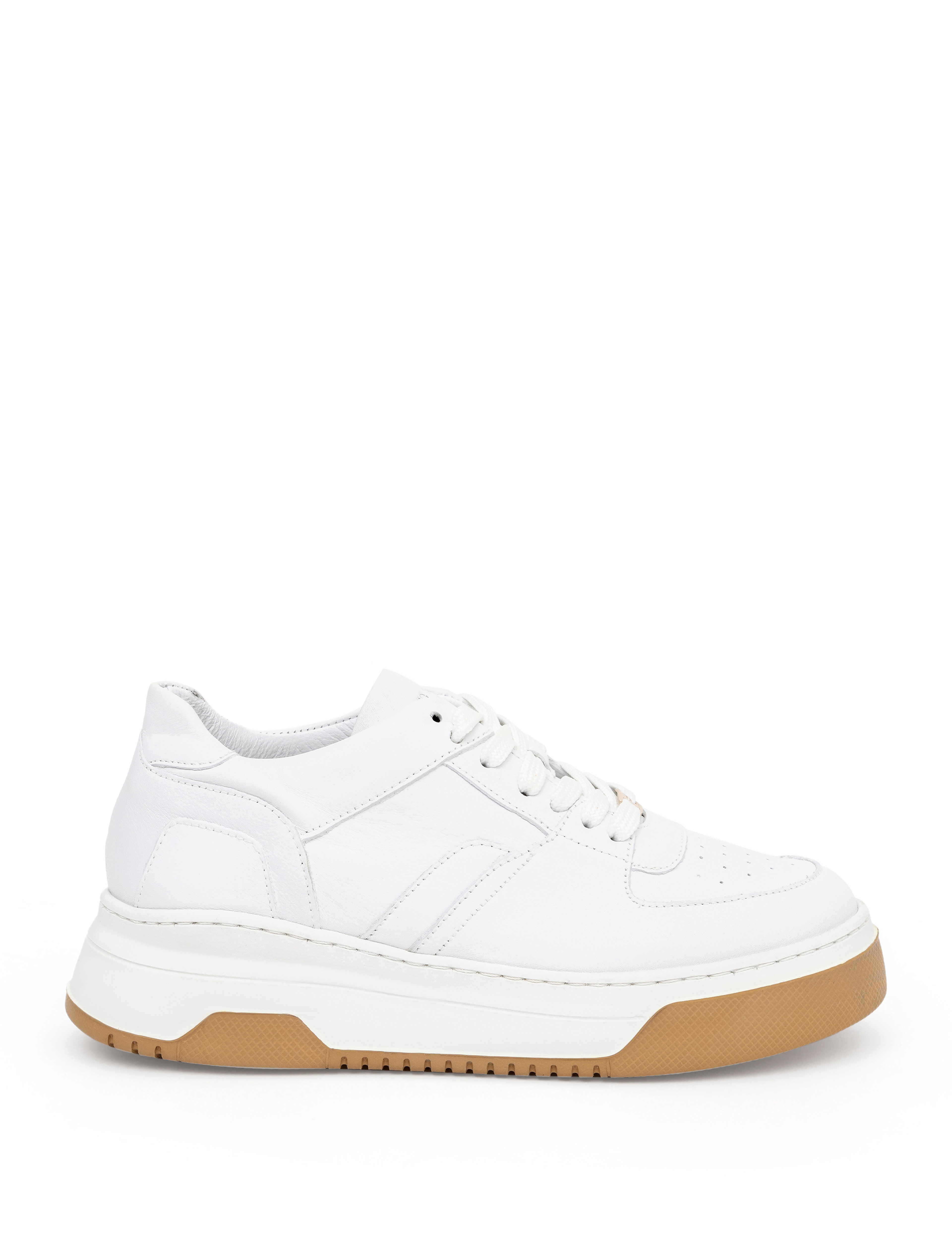 Beyaz Deri Sneaker - Image 4