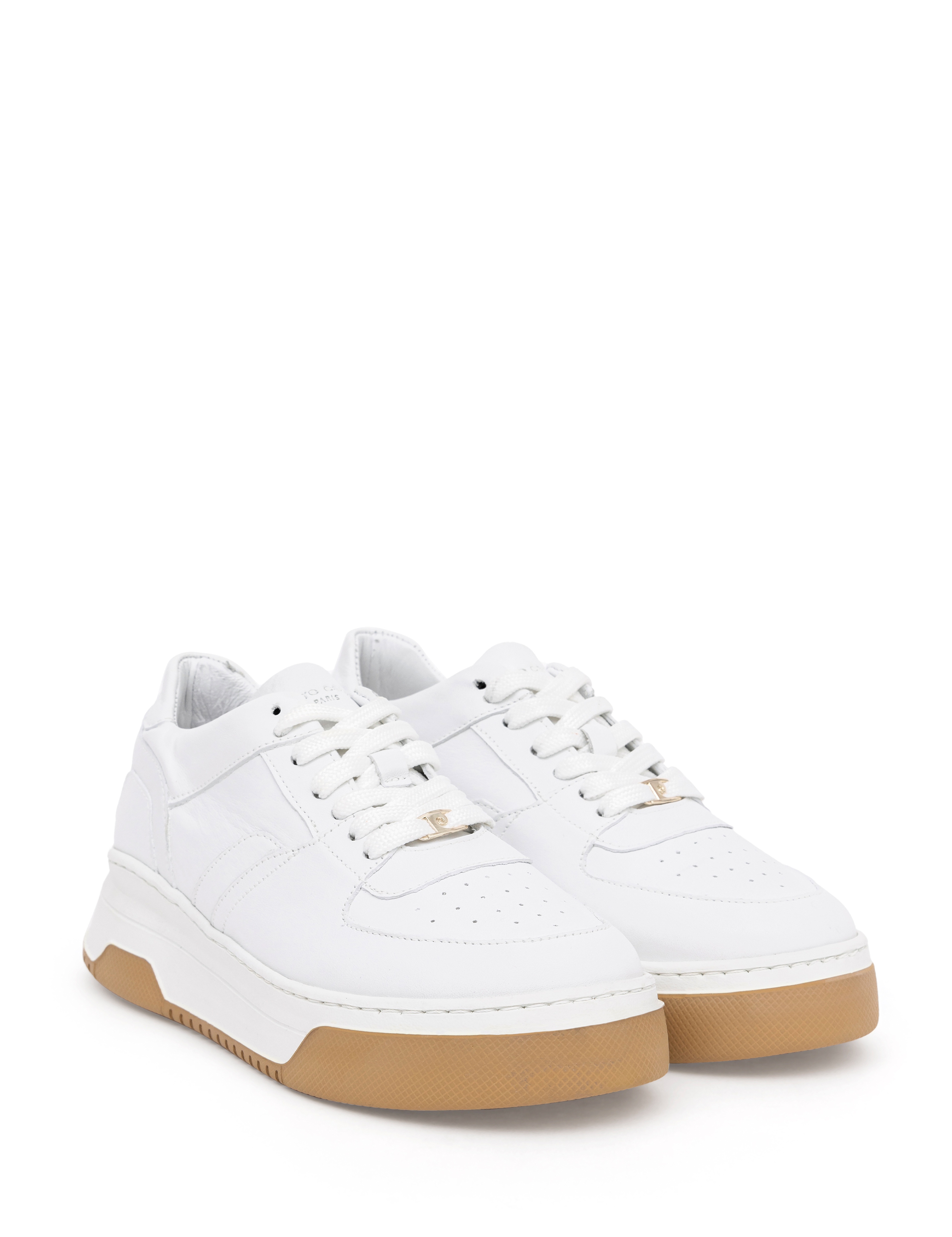 Beyaz Deri Sneaker - Image 3