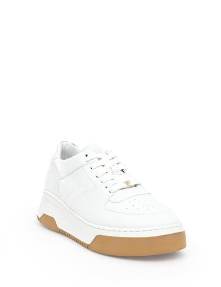 Beyaz Deri Sneaker - 50287779011