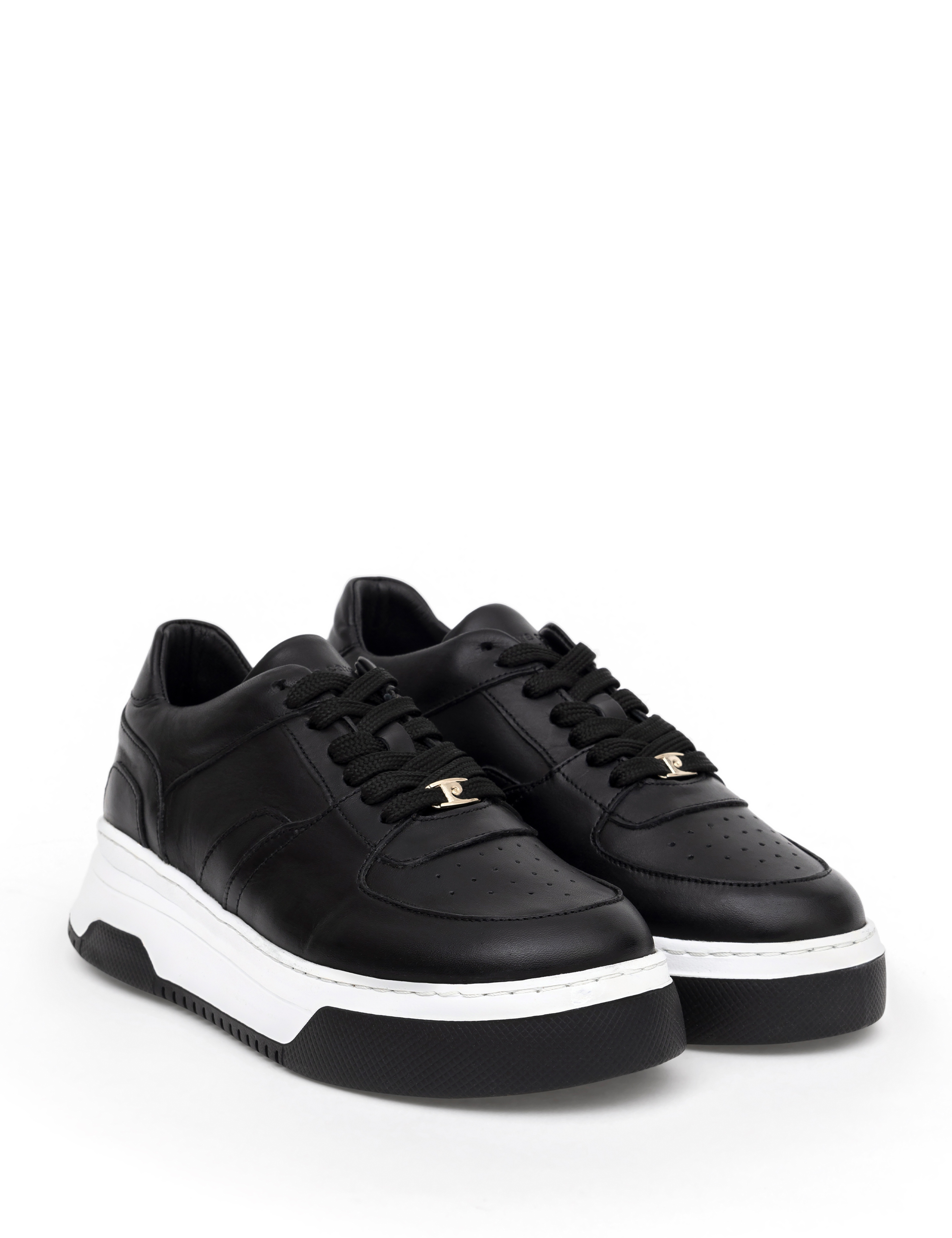 Siyah Deri Sneaker - Image 3