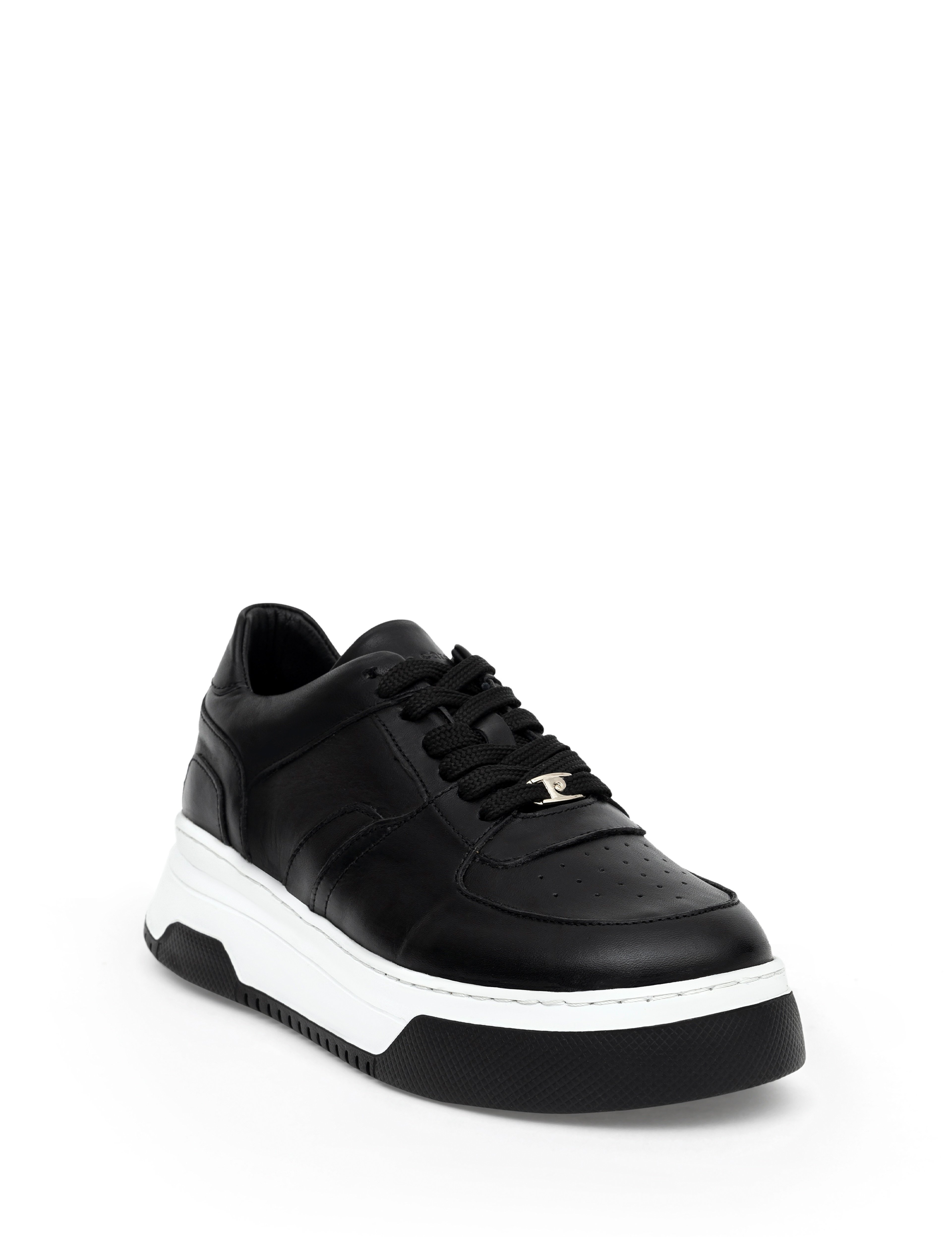 Siyah Deri Sneaker - Image 5